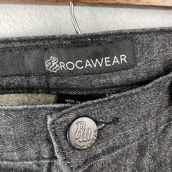 Rocawear Jeans Mens 36X30 Original Fit Straight Leg Dark‎ Wash Denim 100% Cotton - Picture 3 of 10